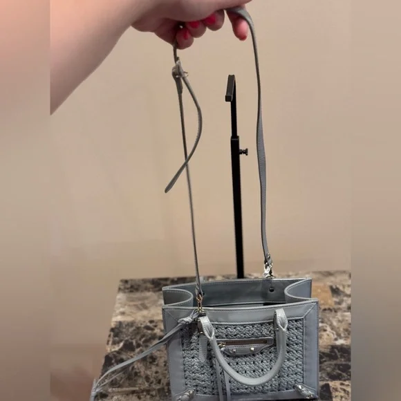 Balenciaga Leather Mini Papier 2way Bag - Picture 13 of 15